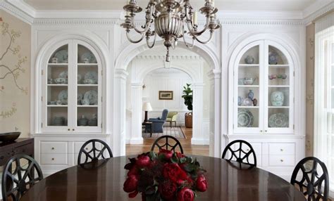 Crown Moulding Dominates This Updated Neoclassical American Federal Style Home | iDesignArch ...