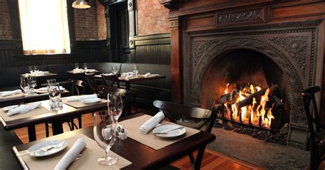 Fireplace dining in Westchester, Rockland