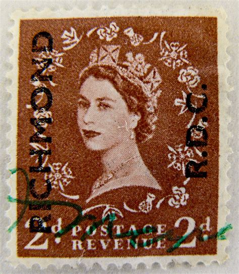 beautiful old english stamp Wilding GB 2d UK R.D.C. Briefm… | Flickr