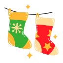 Sock Stickers - Free christmas Stickers