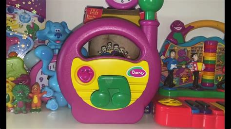 Barney Mini Musical Radio Toy - YouTube