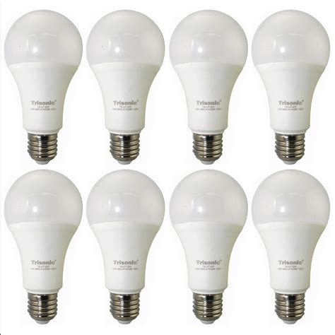 8 Pack Daylight 12 Watt Energy LED Light Bulb 100W Output Replacement 960 Lumens - Walmart.com