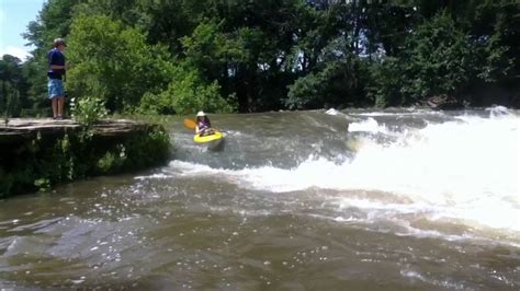 Kayaking Fall River Kansas - YouTube