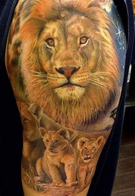 15+ Best Lion Pride Tattoo Designs | PetPress