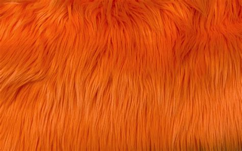 Orange Luxury Shag Faux Fur | Howl Fabric