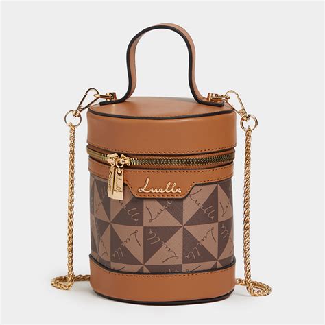 Luella Cylinder Crossbody Bag