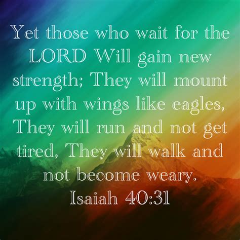 Wait Upon The Lord, Wings Like Eagles, Isaiah 40 31, New American Standard Bible, Stop Worrying ...