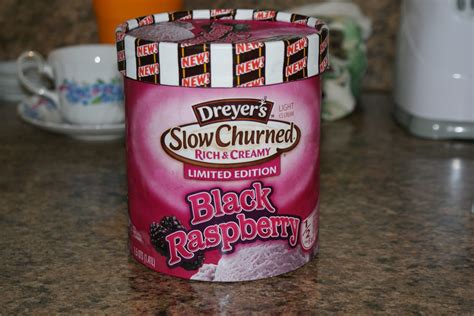 Enjoying My Family: Black Raspberry Ice Cream