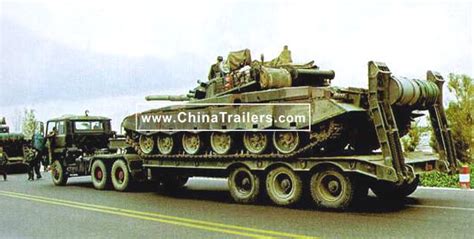 Military Tank Transporter - ChinaTrailers, Modular Trailer and SPMT