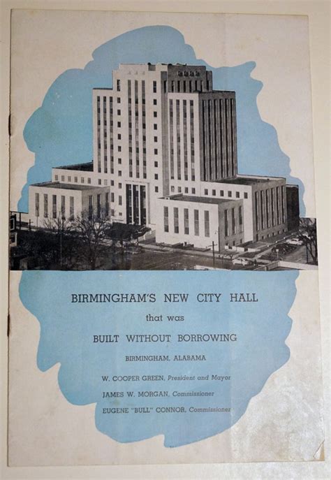 1950 “BULL” CONNOR IN BIRMINGHAM, AL BROCHURE – Civil Rights Heritage ...