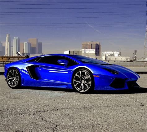 Cool Blue | Cool car pictures, Classic sports cars, Lamborghini aventador