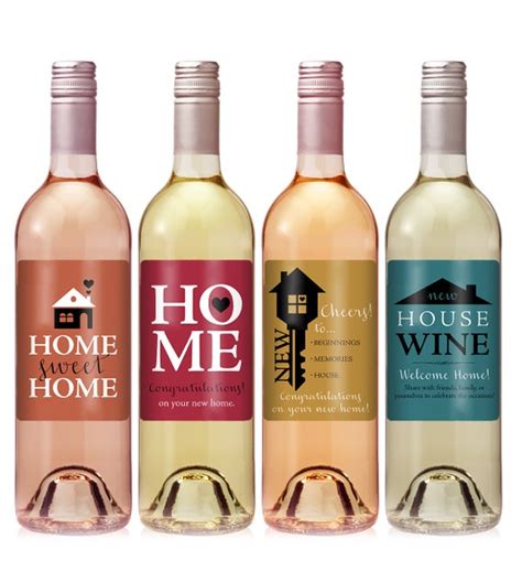 Housewarming Gift - New Home Housewarming - Personalized Housewarming Gift - New Home Wine ...