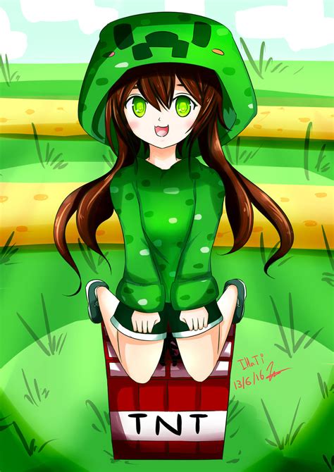 Minecraft : Creeper Girl by ivanhandytirta on DeviantArt