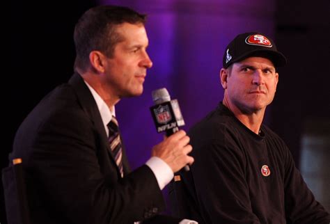 Brothers Jim and John Harbaugh, family members, take Super Bowl stage ...