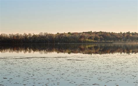 Download wallpaper 3840x2400 pond, trees, reflection, landscape 4k ...