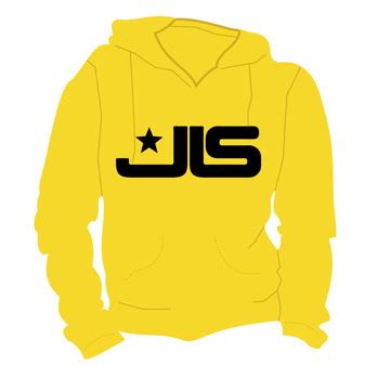 JLS Hoodie - Logo Yellow and other cool JLS T-Shirts at TShirtsville.com the best in band ...