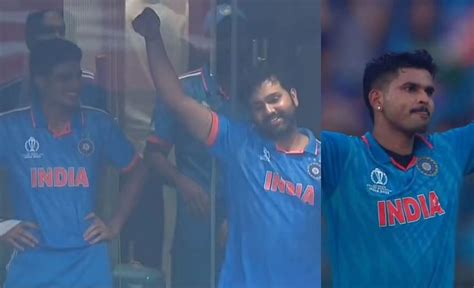 ICC Cricket World Cup 2023: Rohit Sharma Playfully Mimics Shreyas Iyer ...