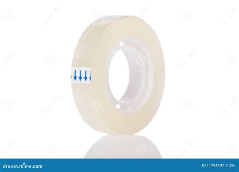 With Clear Tape, Tape Dispenser. Royalty-Free Stock Photography ...