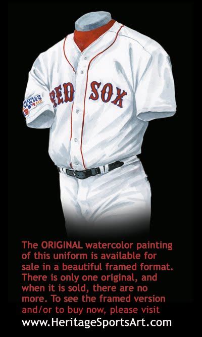 Boston Red Sox Uniform and Team History | Heritage Uniforms and Jerseys