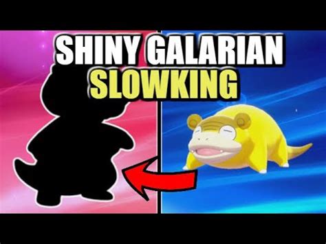 How to get Galarian Slowking & SHINY Showcase - YouTube