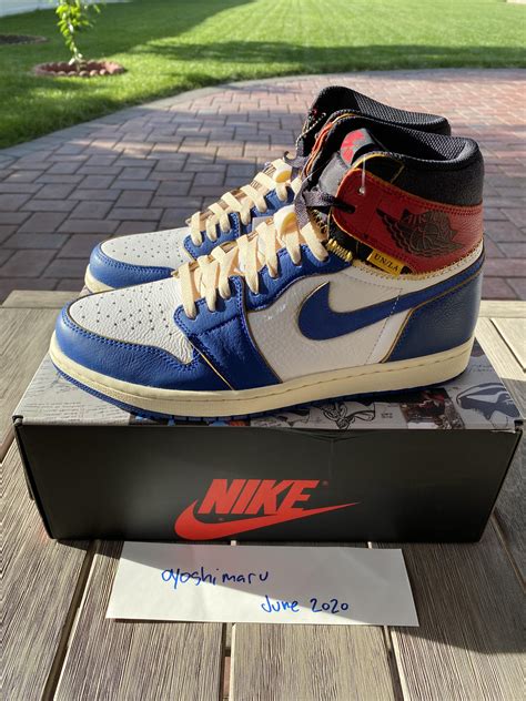 [WTS] Nike Air Jordan 1 Union Storm Blue Size 9.5 DS 1550USD : r/sneakermarket