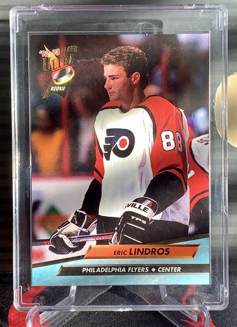 Eric Lindros Rookie Card 1992-93 Fleer Ultra - Red Phoenix Sports Cards ...