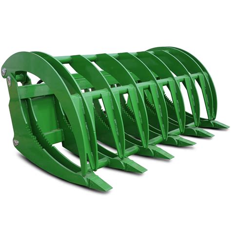 Titan 72" HD Root Grapple Rake Attachment fits John Deere Loaders ...