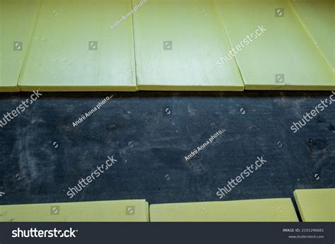 Installation Expanded Polystyrene Floor Insulation Expanded Stock Photo 2191296681 | Shutterstock