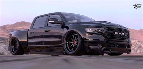 Ram 1500 Black Beauty Looks Like a Widebody Monster - autoevolution