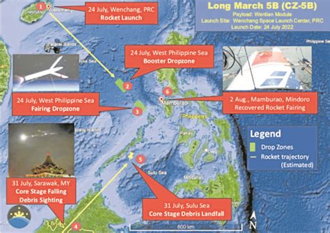 China's rocket debris may fall into water near Cagayan, Ilocos Norte | Inquirer News