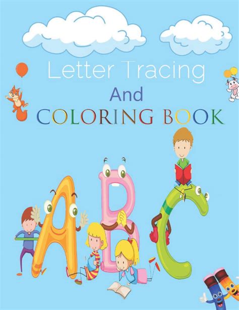 Buy Letter Tracing and Coloring Book: Alphabet Tracing and Handwriting Practice Capital Letters ...