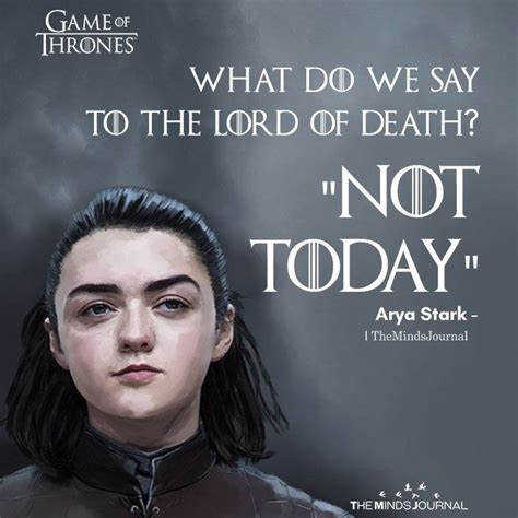 Best of Arya Stark Quotes from Game of Thrones | Arya stark quotes ...