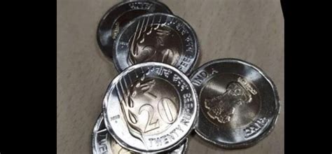 First Look Of New Rs 20 Coin Is Out: When Can You Get It? – Trak.in ...