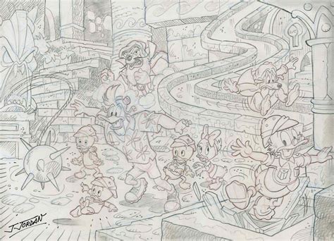 comicsvalue.com - DISNEY’S DUCKTALES ORIGINAL ART: THE MOVIE: TREASURE OF THE LOST LAMP by ...