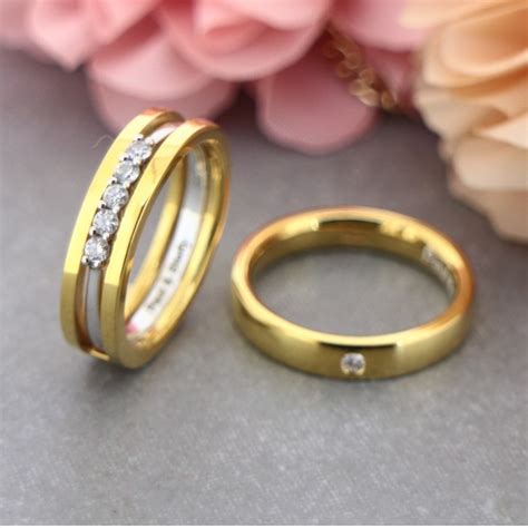 Gold Couple Rings For Engagement For The Perfect Match