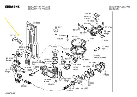 How to Repair | Siemens SE25A237FF Dishwasher not filling