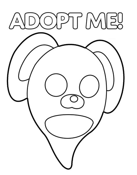 Adopt Me Unicorn Coloring Page Coloring Pages