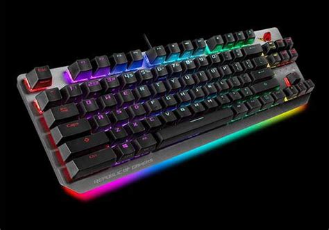 ASUS ROG Strix Scope TKL Mechanical Gaming Keyboard with RGB Backlit ...