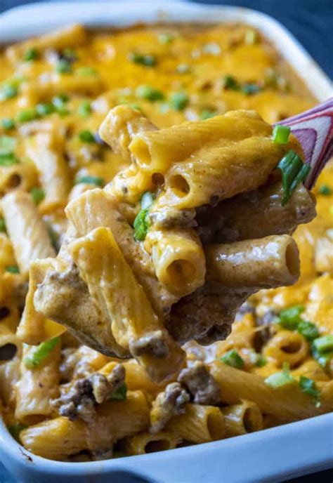 Cheesy Beef Taco Pasta Bake | A Wicked Whisk