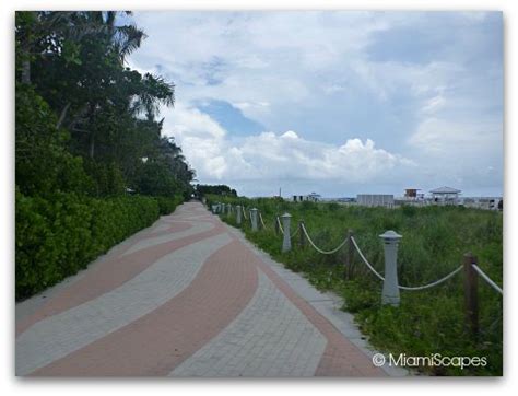 The Miami Beach Boardwalk