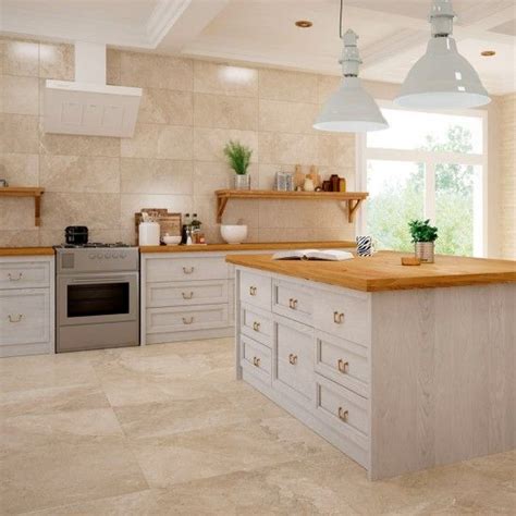 Stonebox Beige | Ceramic tile floor kitchen, Kitchen tiles design, Beige kitchen