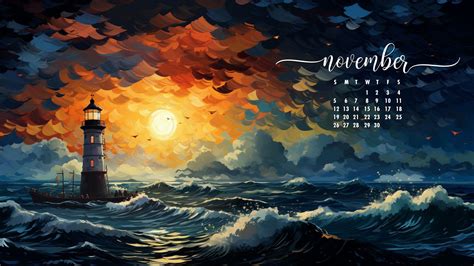 🔥 Free Download November Calendar Wallpaper Best Desktop Phone Background by @davidw89 ...