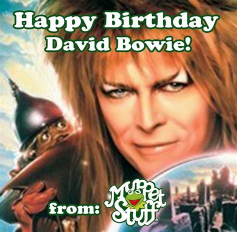 Muppet Stuff: Happy Birthday, David Bowie!