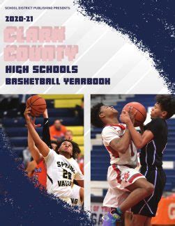 2020-21 Clark County High Schools Basketball Yearbook