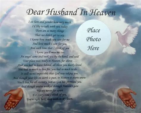 Husband funeral Poems