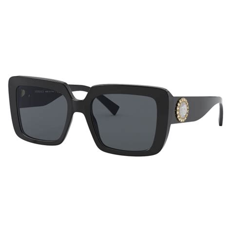 Versace - Sunglasses Medusa Crystal Jewel - Black - Sunglasses - Versace Eyewear - Avvenice