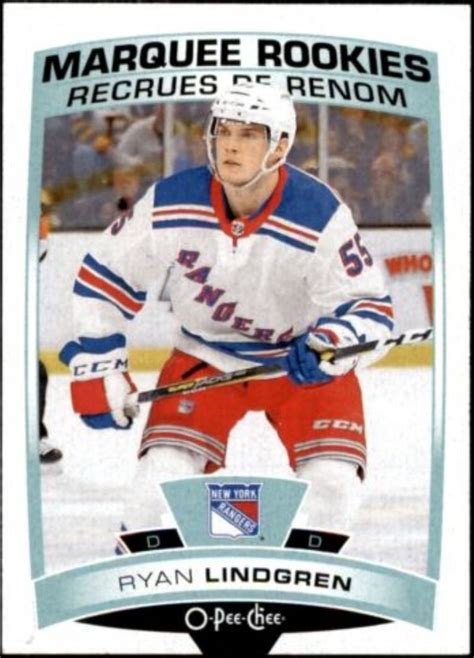 Future Watch: Ryan Lindgren Rookie Hockey Cards, Rangers