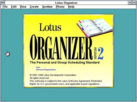 Free Lotus Organizer 6.1 Download - softistoys