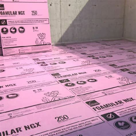 Owens Corning FOAMULAR NGX F-250 2 in. x 4 ft. x 8 ft. SSE R-10 XPS ...