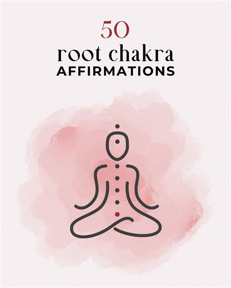 50 Root Chakra Affirmations for Grounding, Strength, and Stability ...